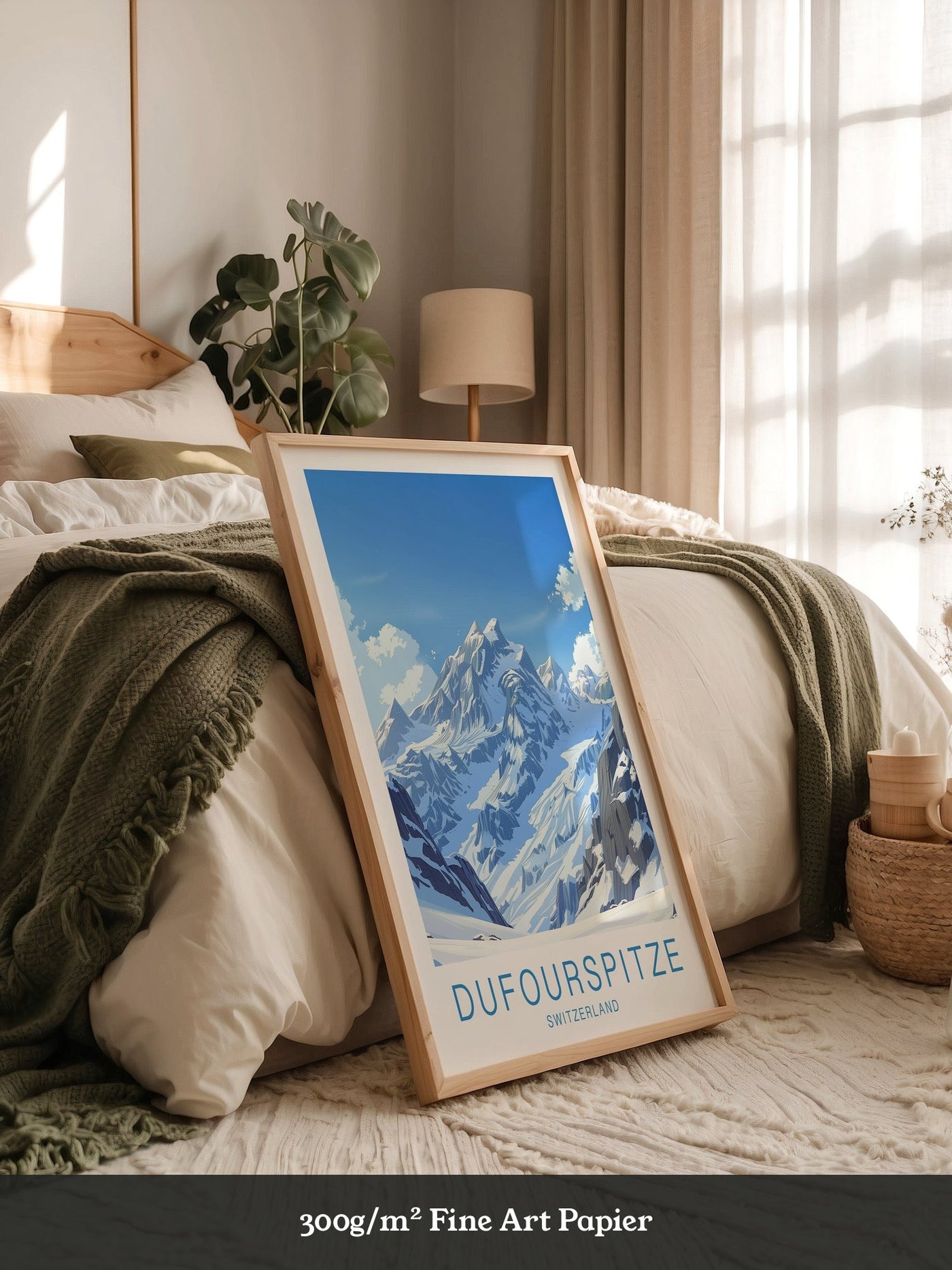 Bergpanorama Schnee Skyline