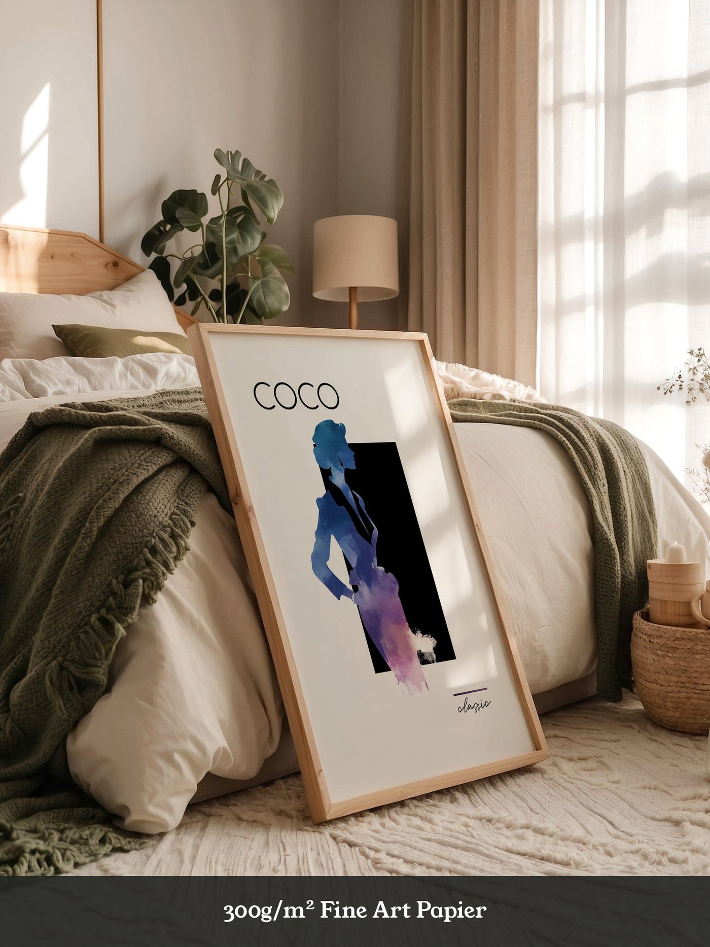 Coco Silhouette Aquarellfarben