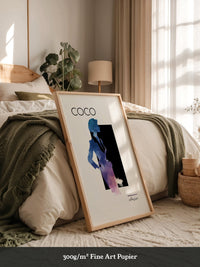 Coco Silhouette Aquarellfarben