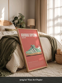 Sneaker Retro Stil Pastell