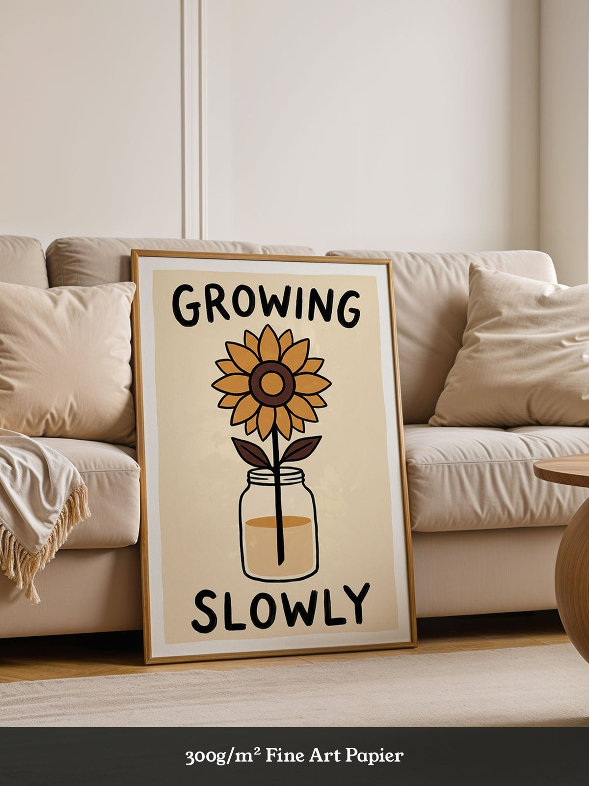 Sonnenblume Wachstum Minimalistisch