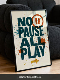 Pause Motivations Poster