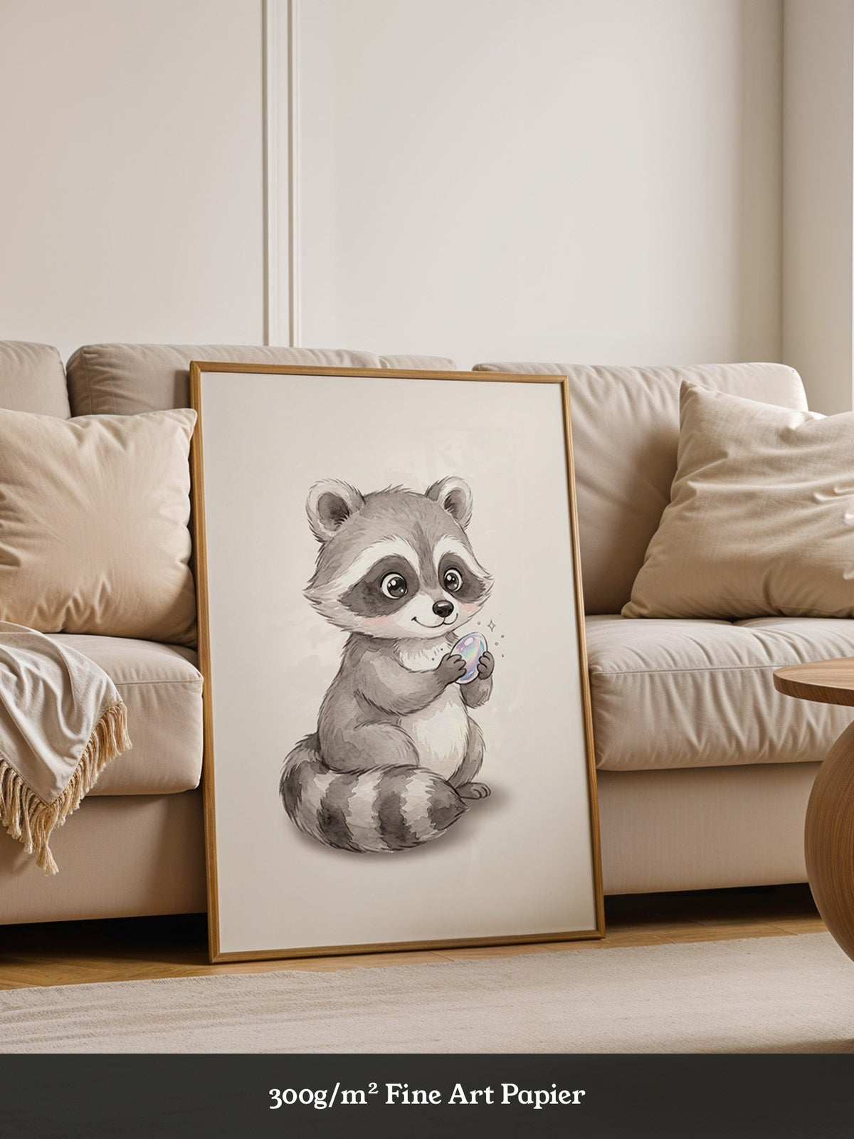 Waschbär Zauberstein Magisch