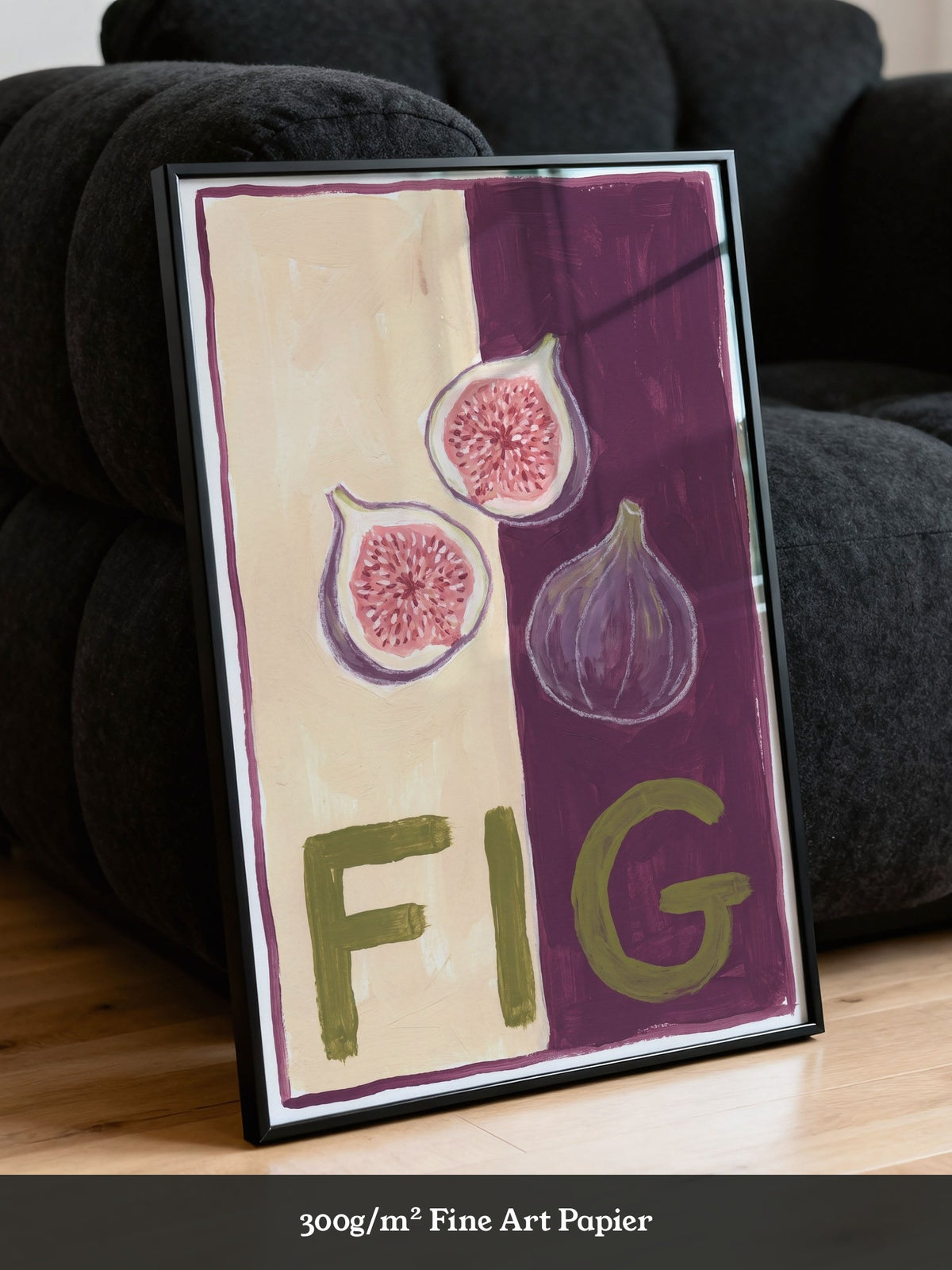 Farbige Feigen Illustration
