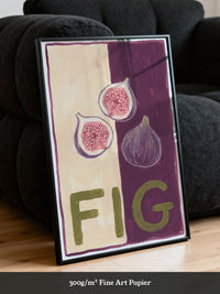 Farbige Feigen Illustration
