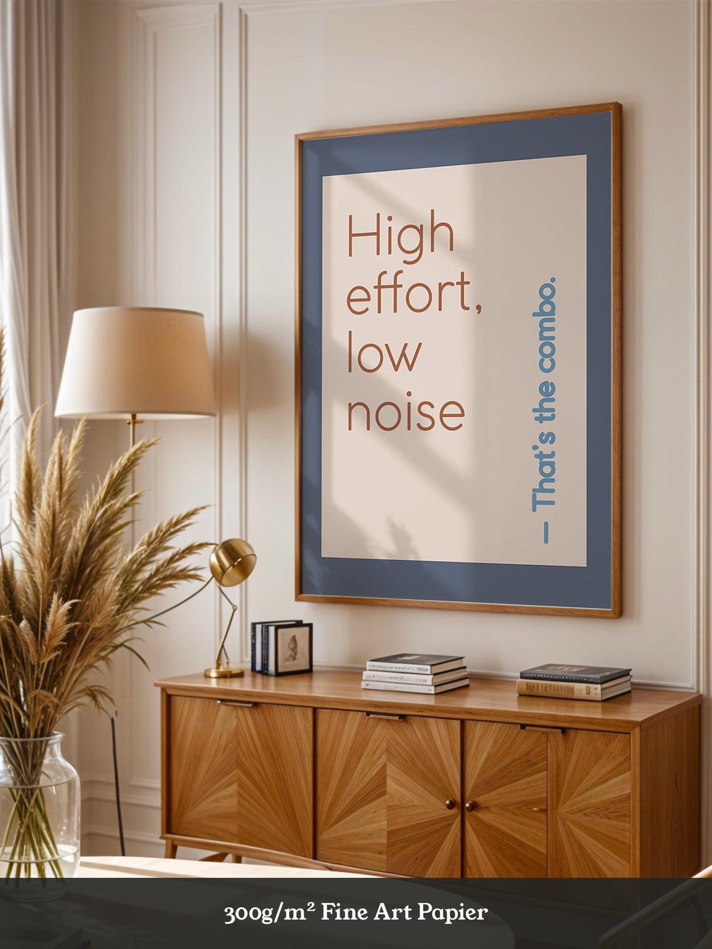 Motivation Typografie minimalistisch