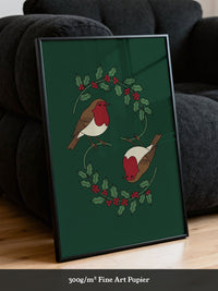 Rotkehlchen Illustration