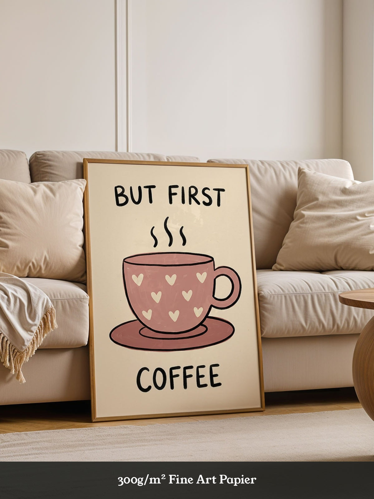 Kaffeetasse Herzen Spruch