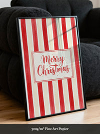 Streifen Weihnachtsfreude