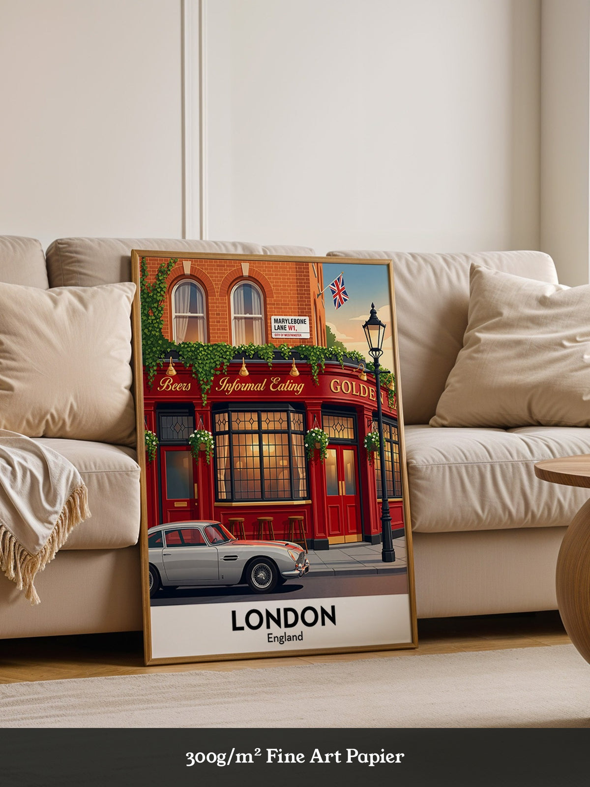 Britisches Pub Retro Flair