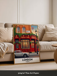 Britisches Pub Retro Flair