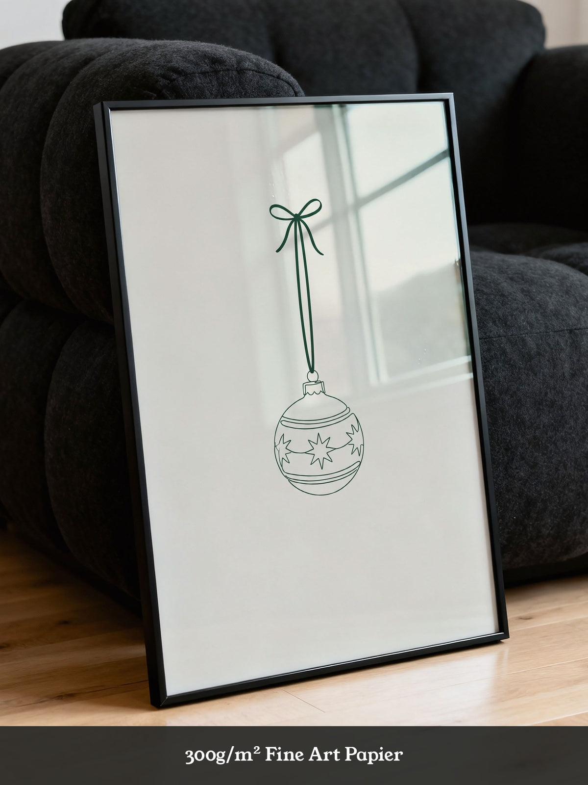 Weihnachtskugel Minimalistisch