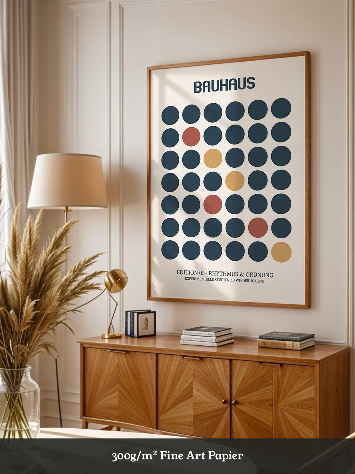 Bunte Kreise Bauhaus Stil