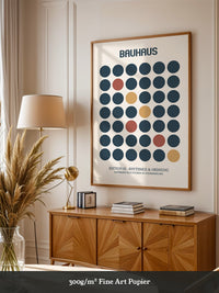Bunte Kreise Bauhaus Stil
