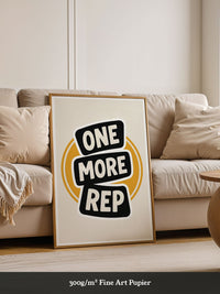 One More Rep Spruch