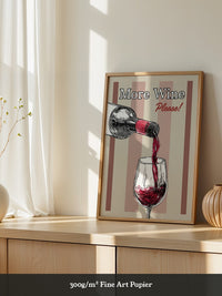 Weinglas Rotwein Zeichnung