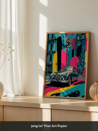 Klassiker Auto Retro Pop-Art