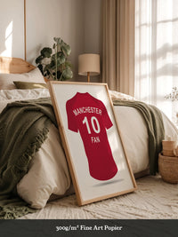 Manchester Trikot Rückenansicht