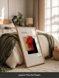 Roter Mohn Blüte Grafik