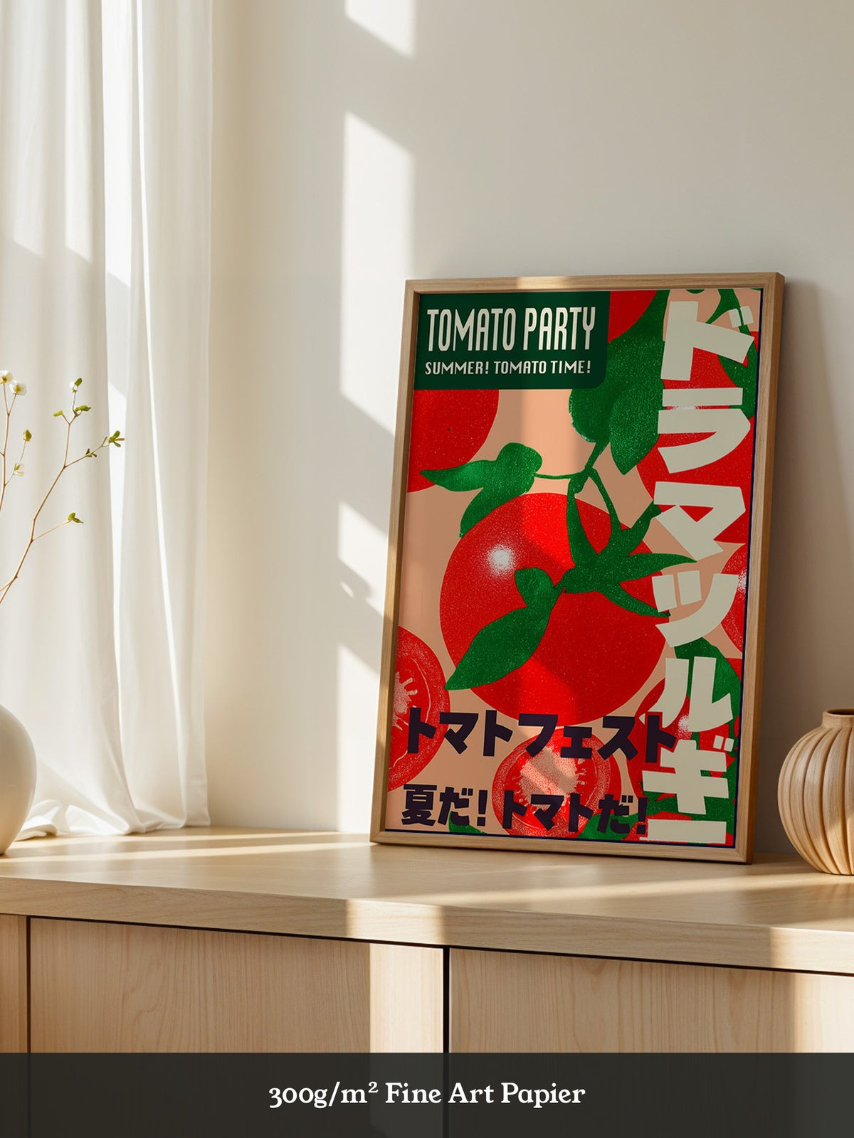 Tomaten Party Sommer Farben