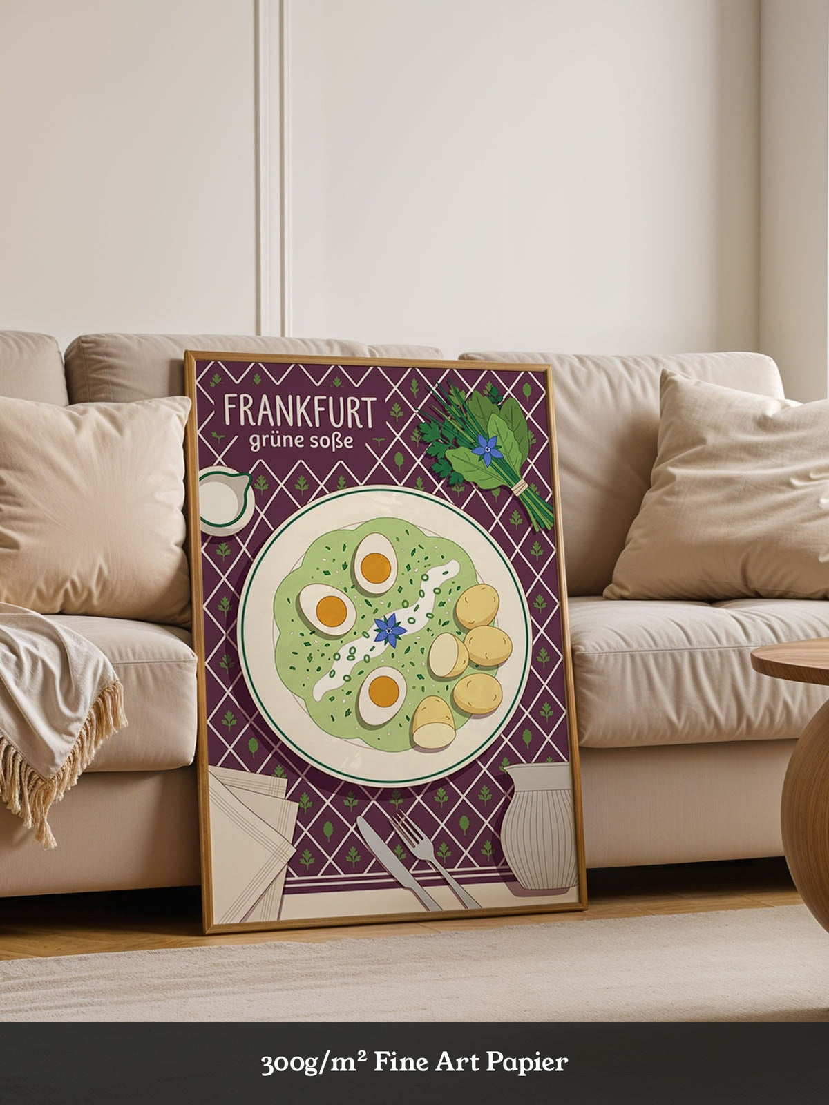 Frankfurter grüne Soße Poster
