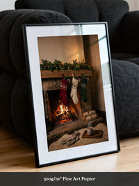 Weihnachtlicher Kaminabend