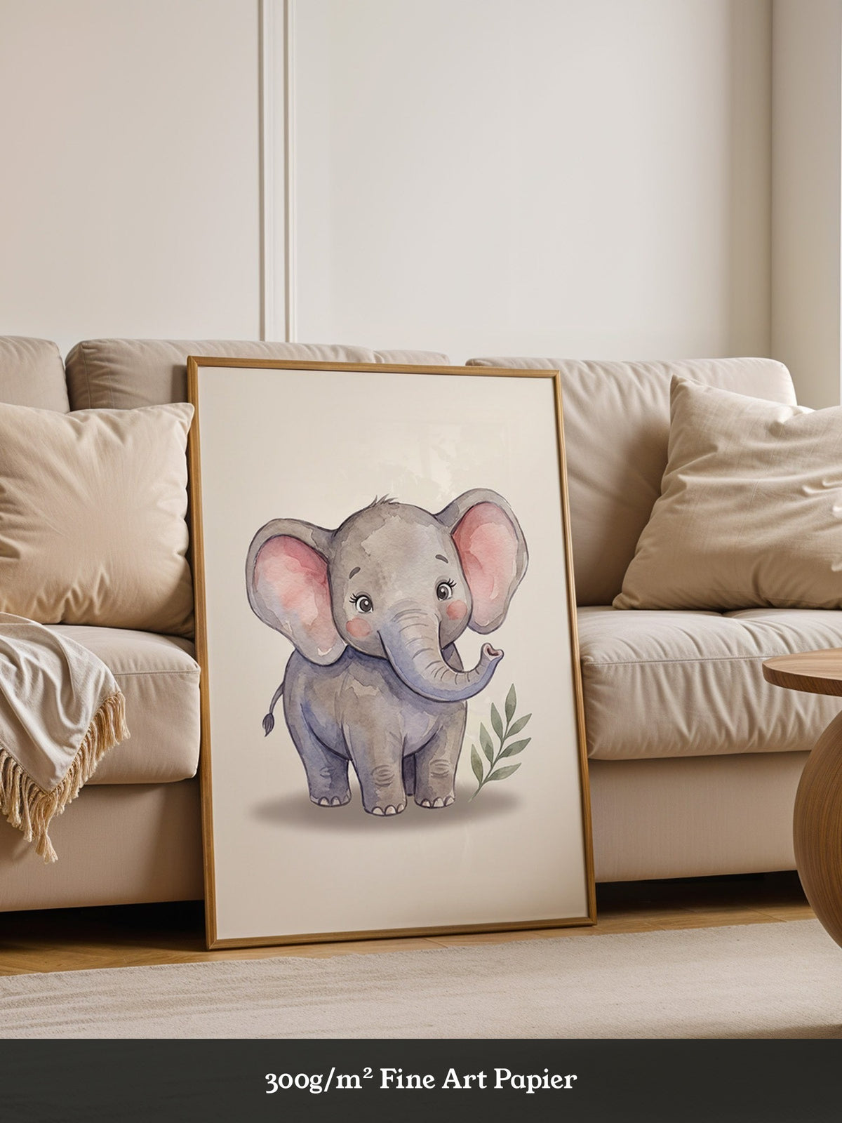 Elefant Aquarell süß