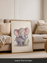 Elefant Aquarell süß