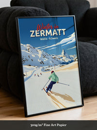 Ski Piste Berge Winter