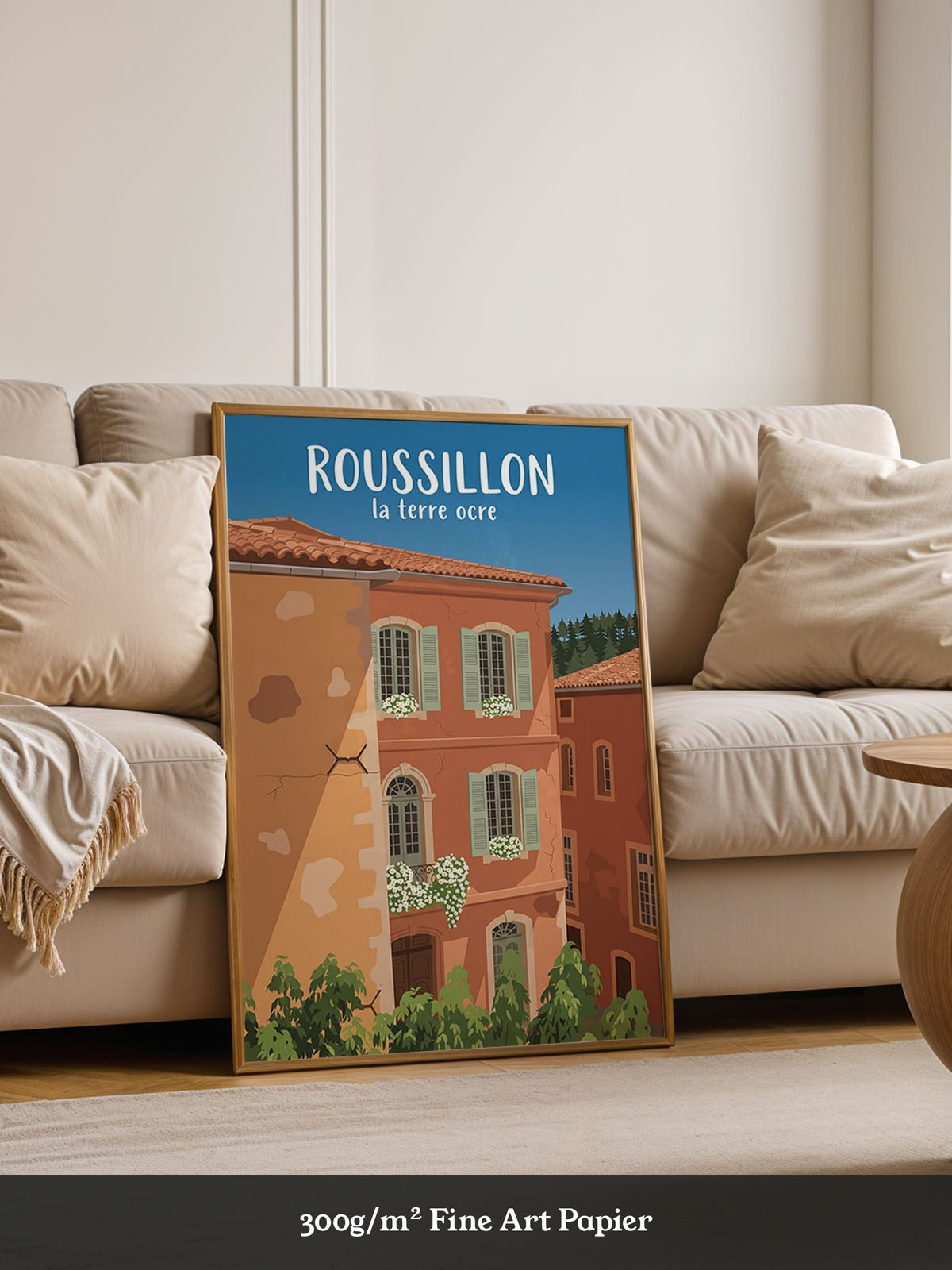 Roussillon Haus Illustration