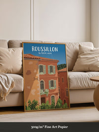 Roussillon Haus Illustration