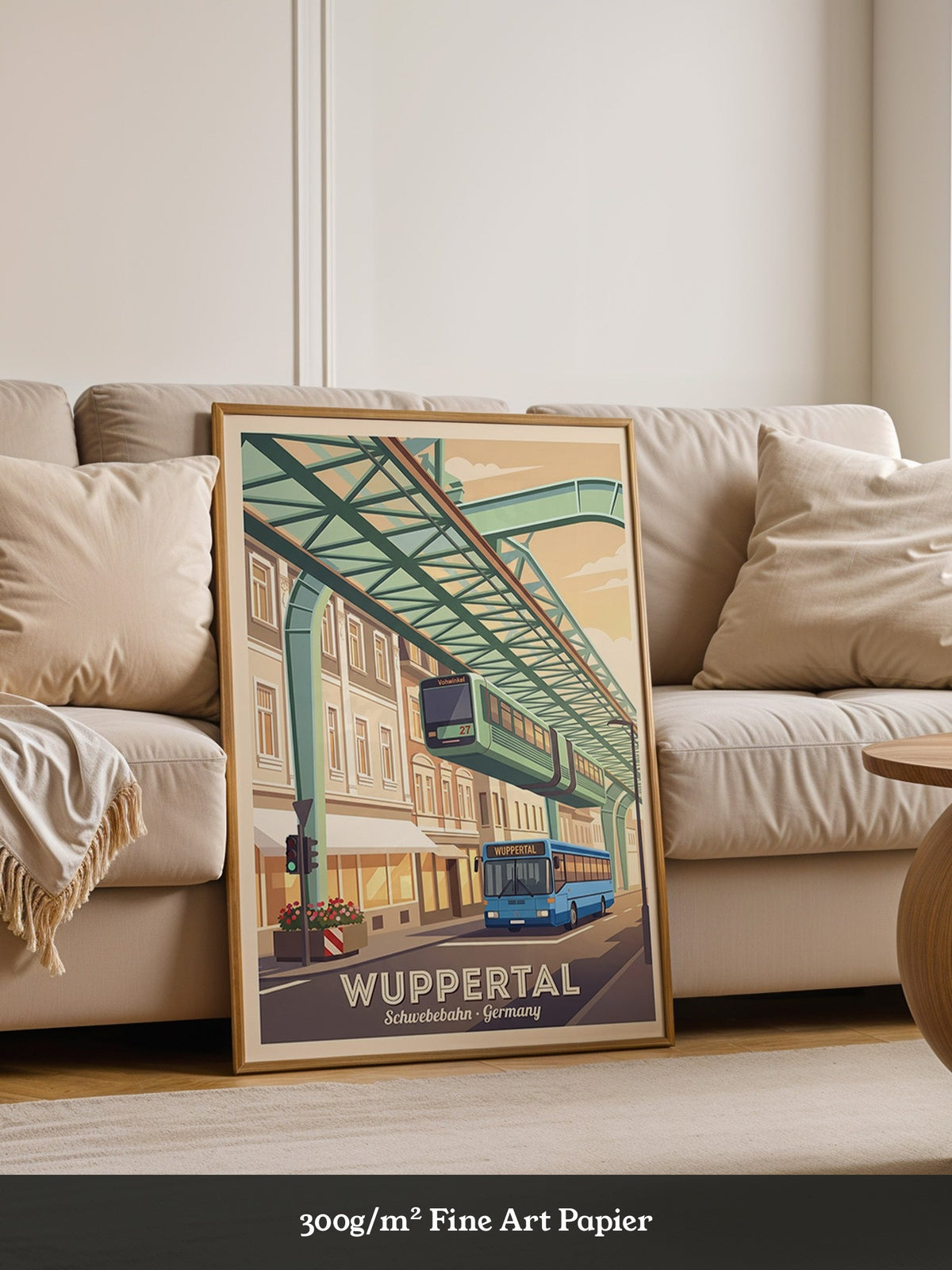 Wuppertal Schwebebahn Retro-Design