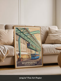 Wuppertal Schwebebahn Retro-Design