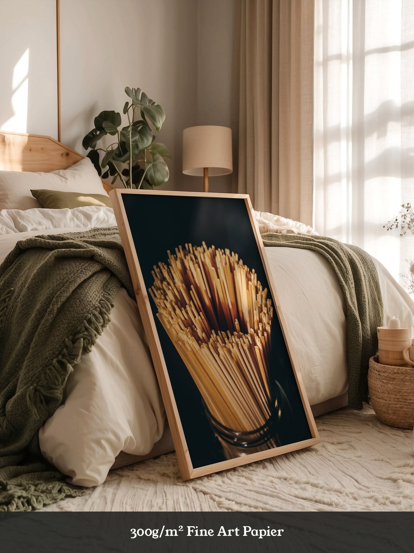 Spaghetti Bündel Schattenlicht