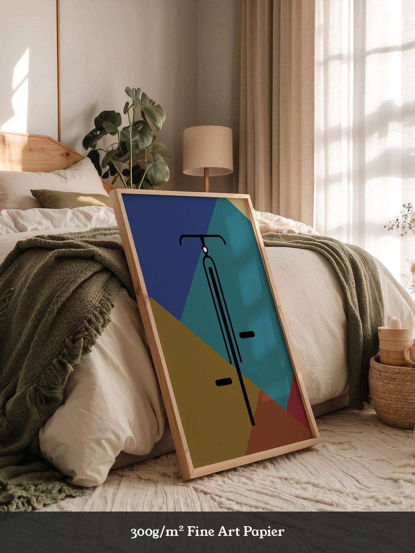 Fahrrad Geometrie Farbmix
