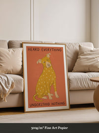 Hund mit Tupfen Illustration