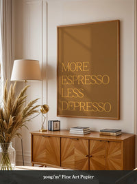 Brauner Spruch Retro-Stil