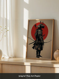 Samurai Rüstung Rot Japanisch