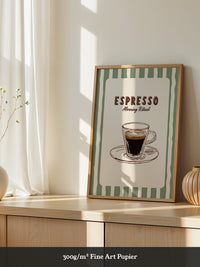 Espresso Tasse Skizzenstil