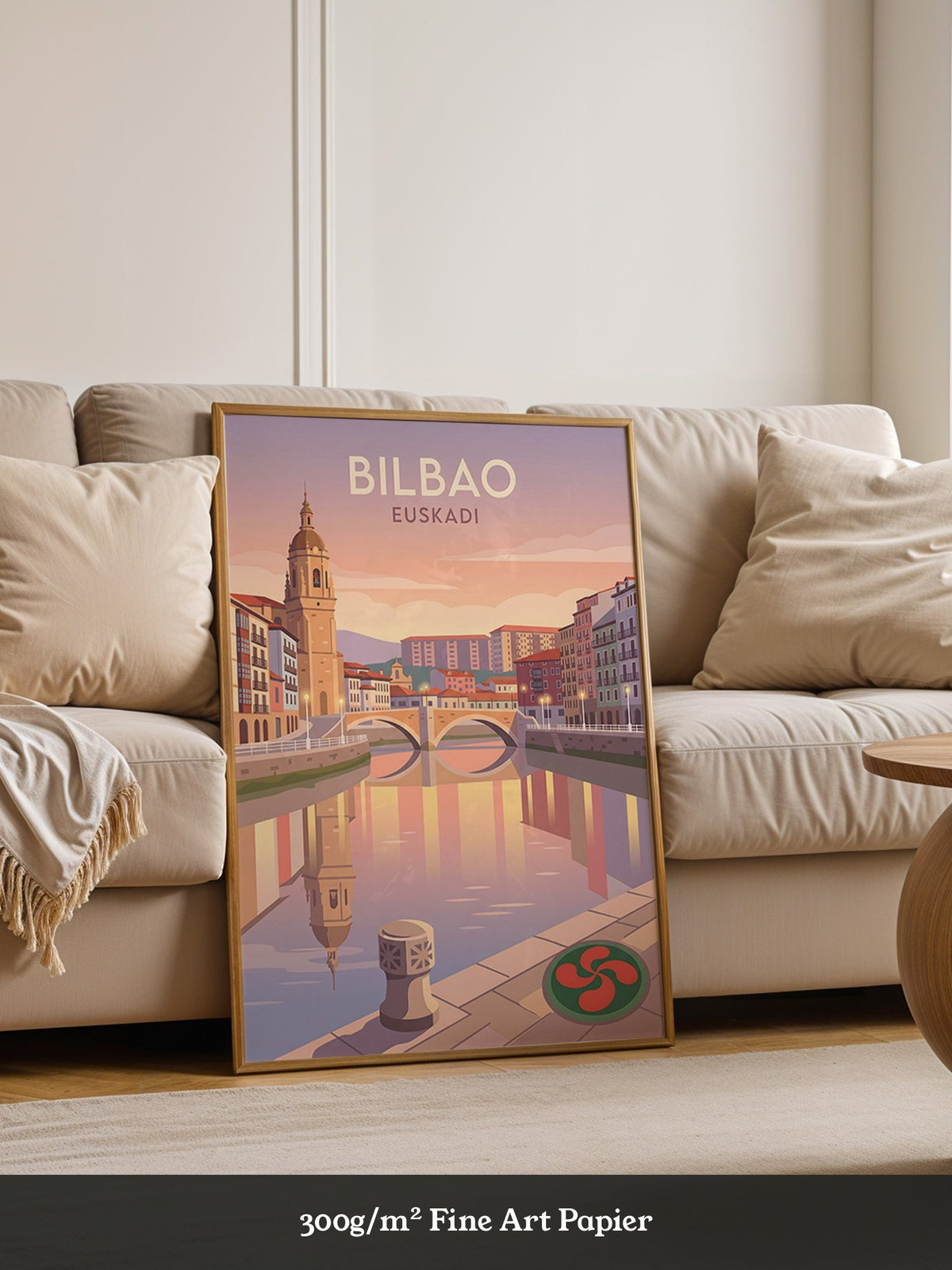 Bilbao Sonnenuntergang Architektur