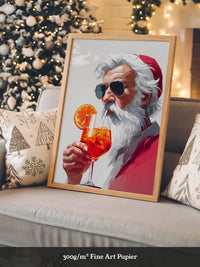 Weihnachtsmann Aperol Stilvoll
