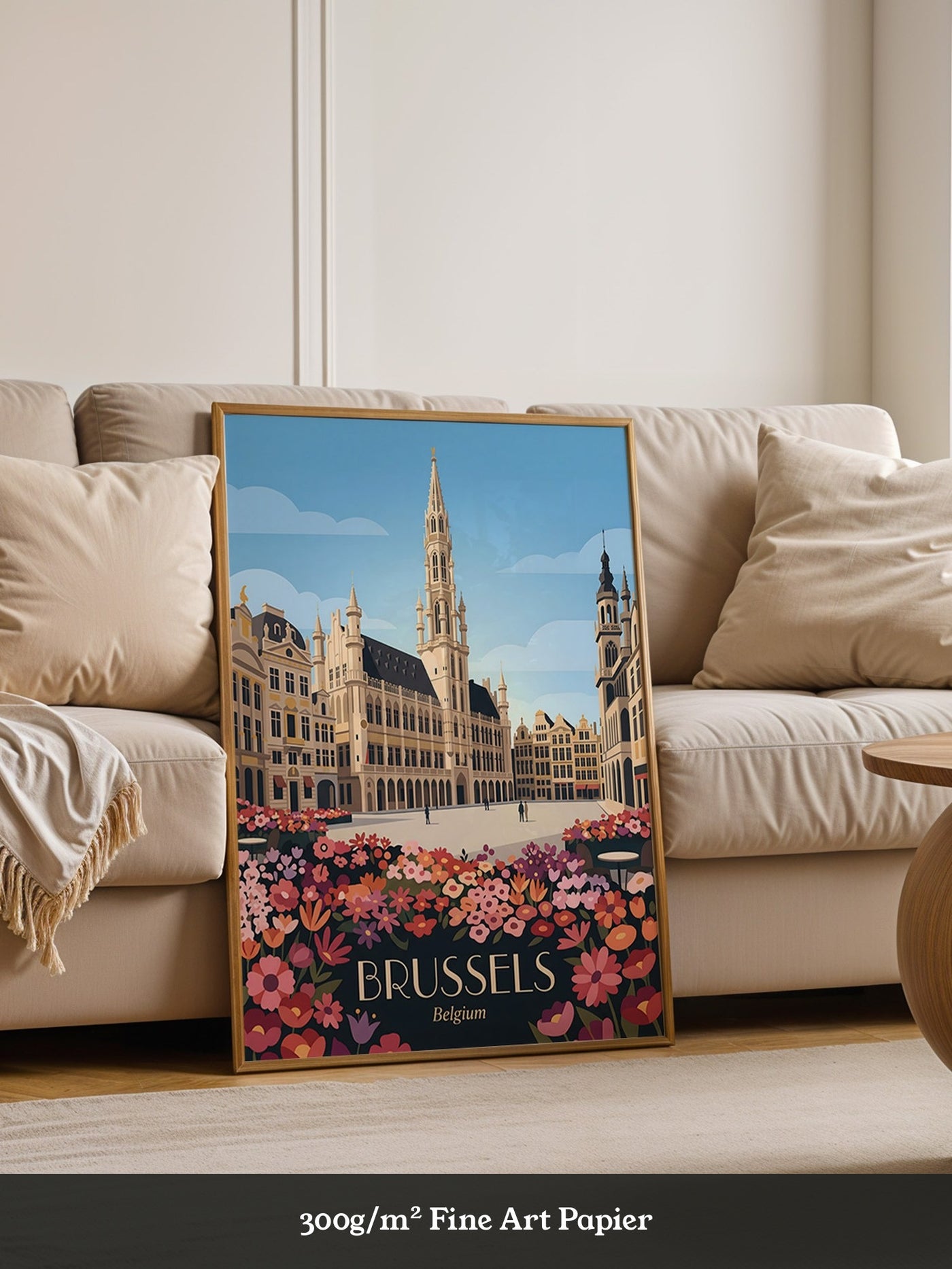 Brüssel Blumenpracht Architektur
