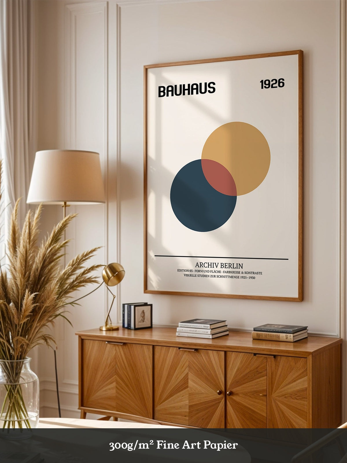 Bauhaus Kreise Geometrisch Retro
