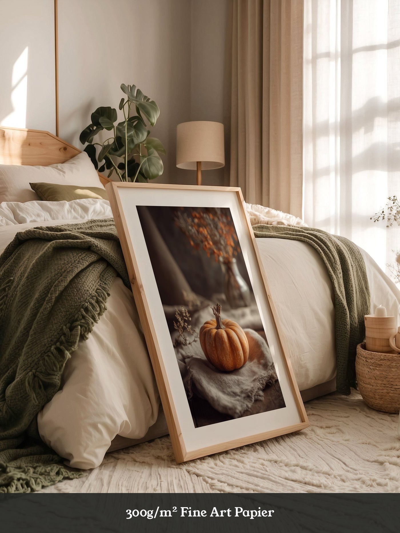 Kürbis Herbst Vintage Stillleben