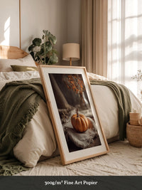 Kürbis Herbst Vintage Stillleben