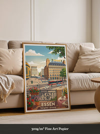 Essen Stadtszene Retro