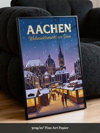 Aachen Weihnachtsmarkt Dom