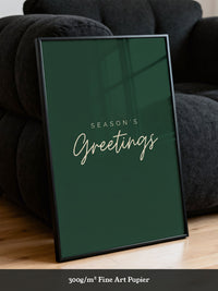 Season's Greetings Grün