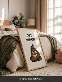Smiley Haufen Cartoon Stil