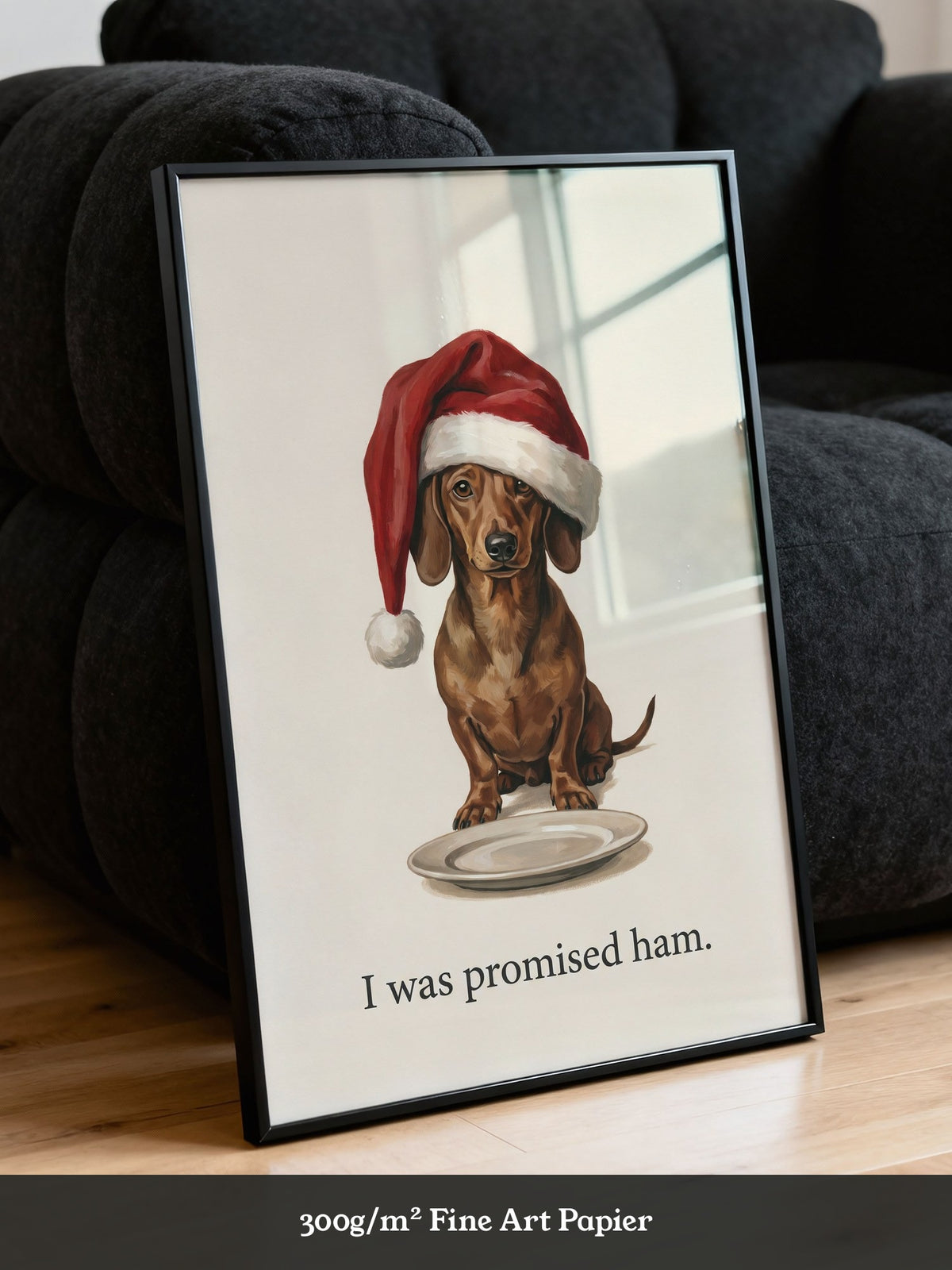 Dackel Weihnachtsfantasie